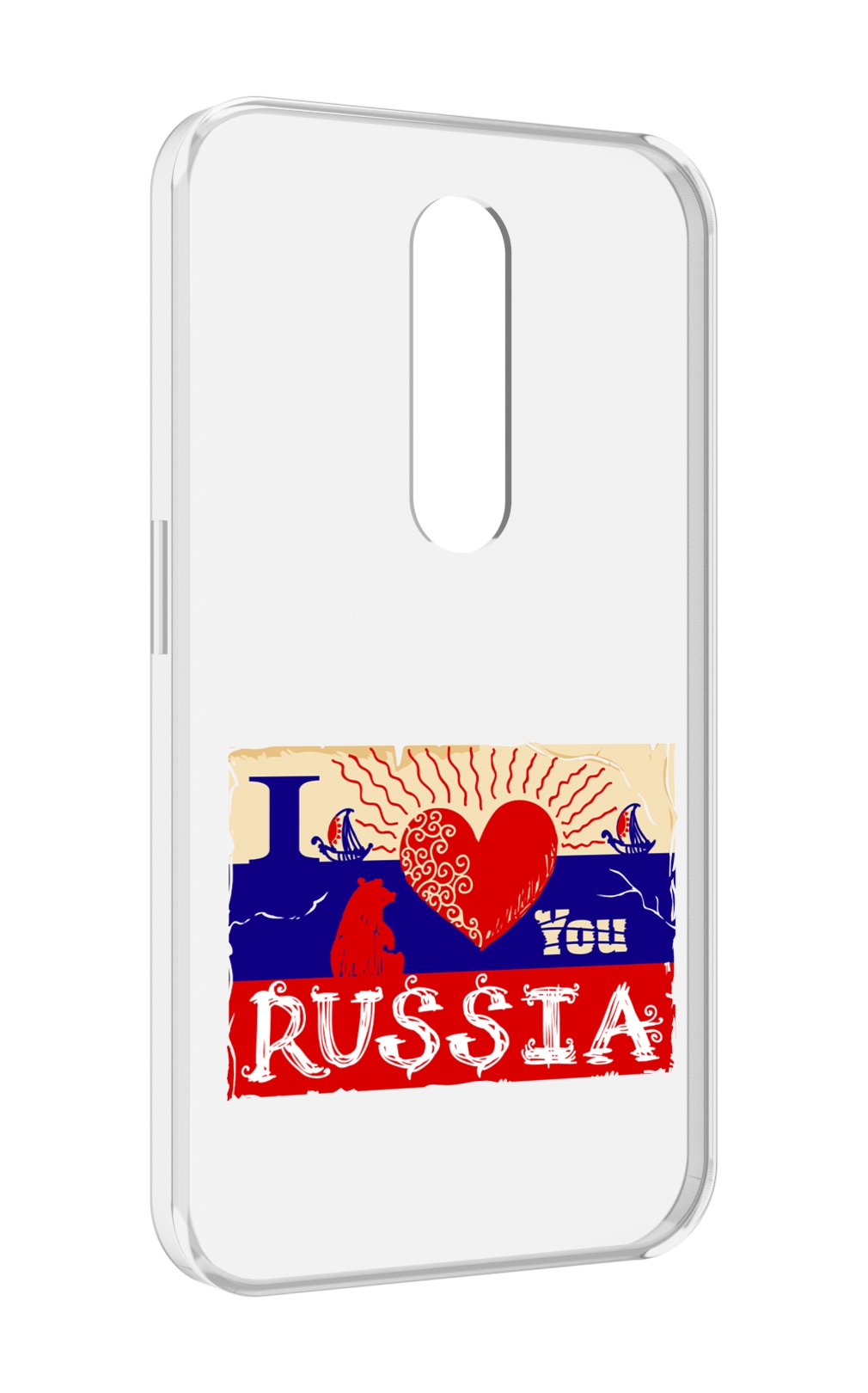 

Чехол MyPads Люблю Россию для Motorola Moto X Force (XT1585 / XT1581), Прозрачный, Tocco