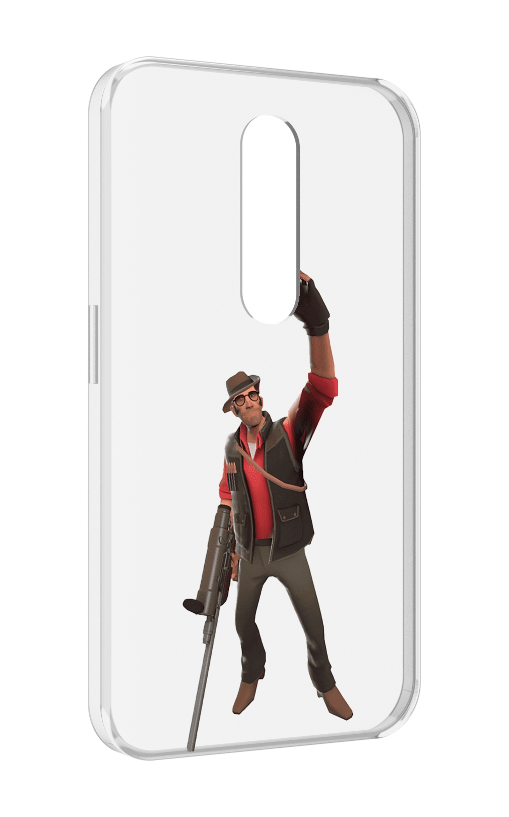 

Чехол MyPads team-fortress-2 для Motorola Moto X Force (XT1585 / XT1581), Прозрачный, Tocco