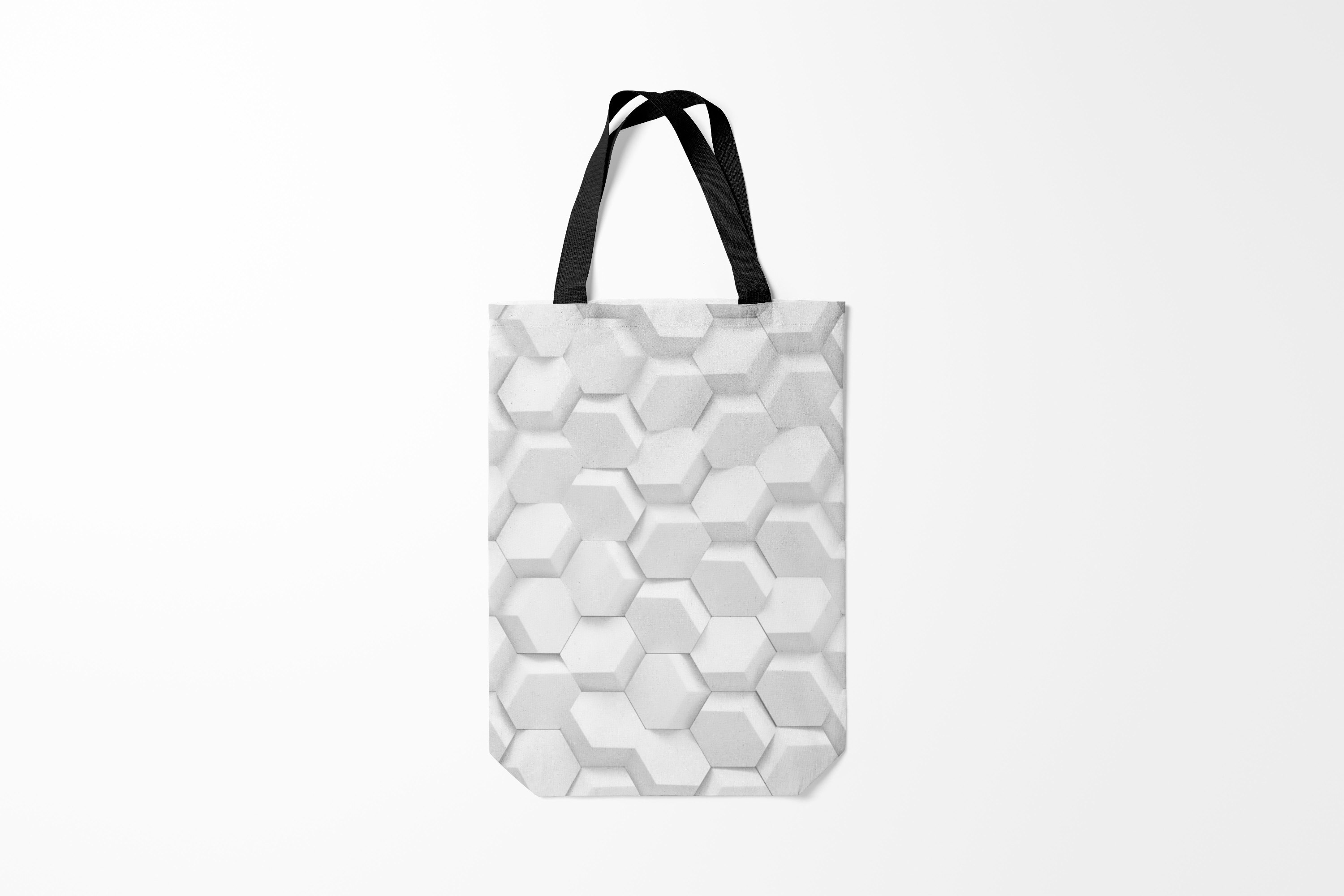 

Сумка шoппер унисекс Burnettie Абстракция 3D WHITE, белый, Абстракция 3D WHITE