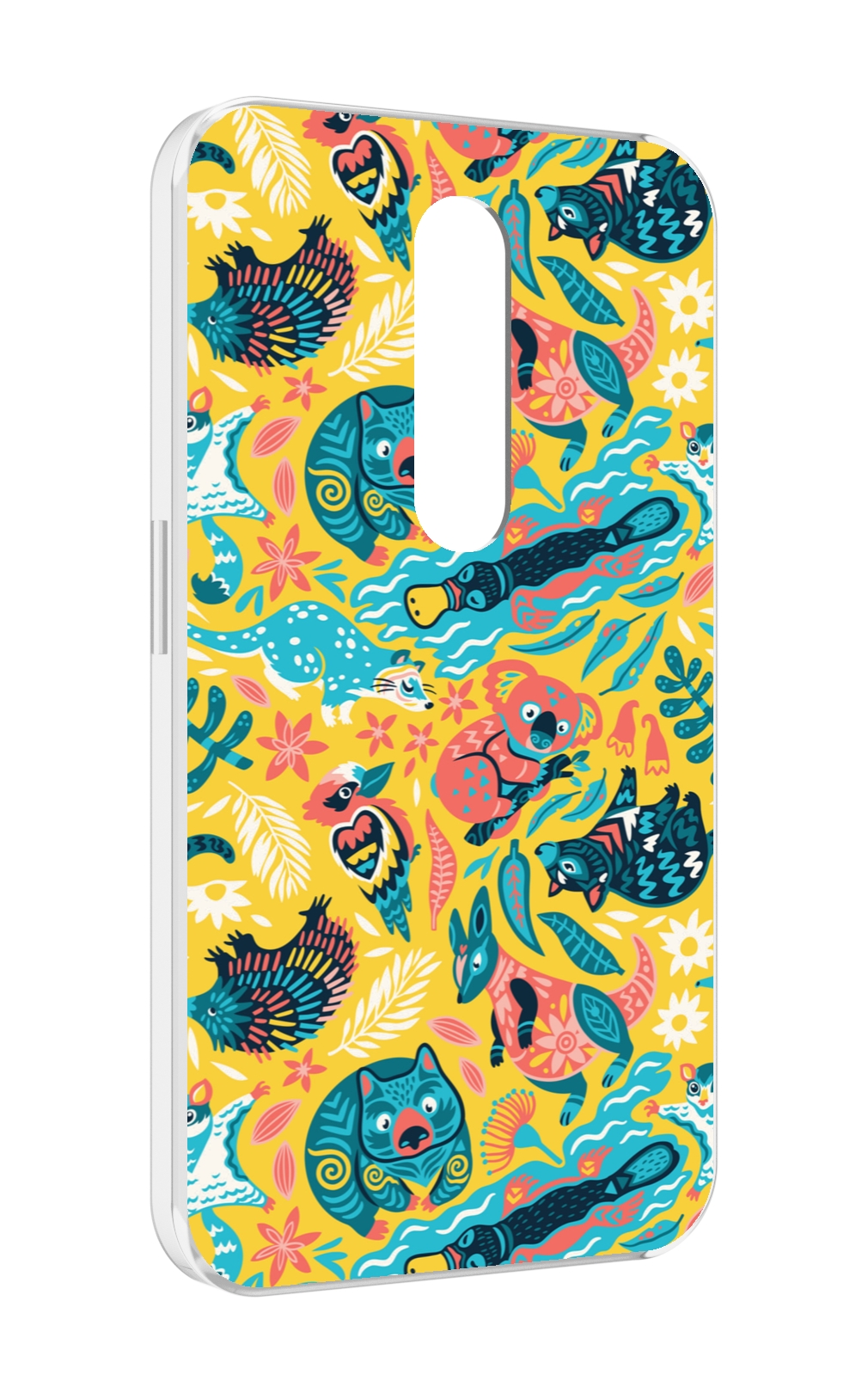 

Чехол MyPads seamless-pattern для Motorola Moto X Force (XT1585 / XT1581), Прозрачный, Tocco