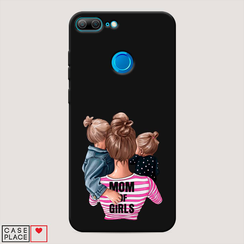 

Чехол Awog на Honor 9 Lite "Mom of Girls", Разноцветный, 64252-1