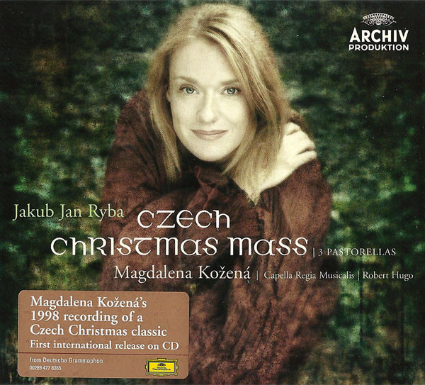 RYBA: Czech Christmas Mass; 3 Pastorellas. Magdalena Kozena. (1 CD)