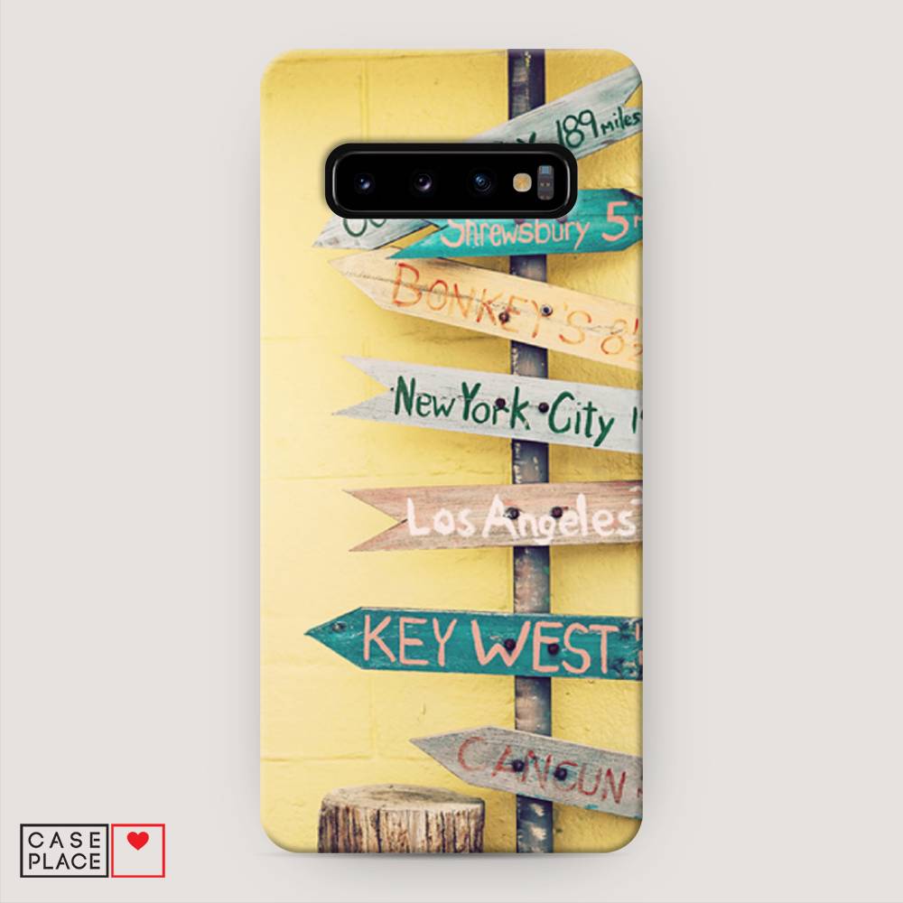 

Пластиковый чехол "Нулевой километр" на Samsung Galaxy S10 +, 27120-3