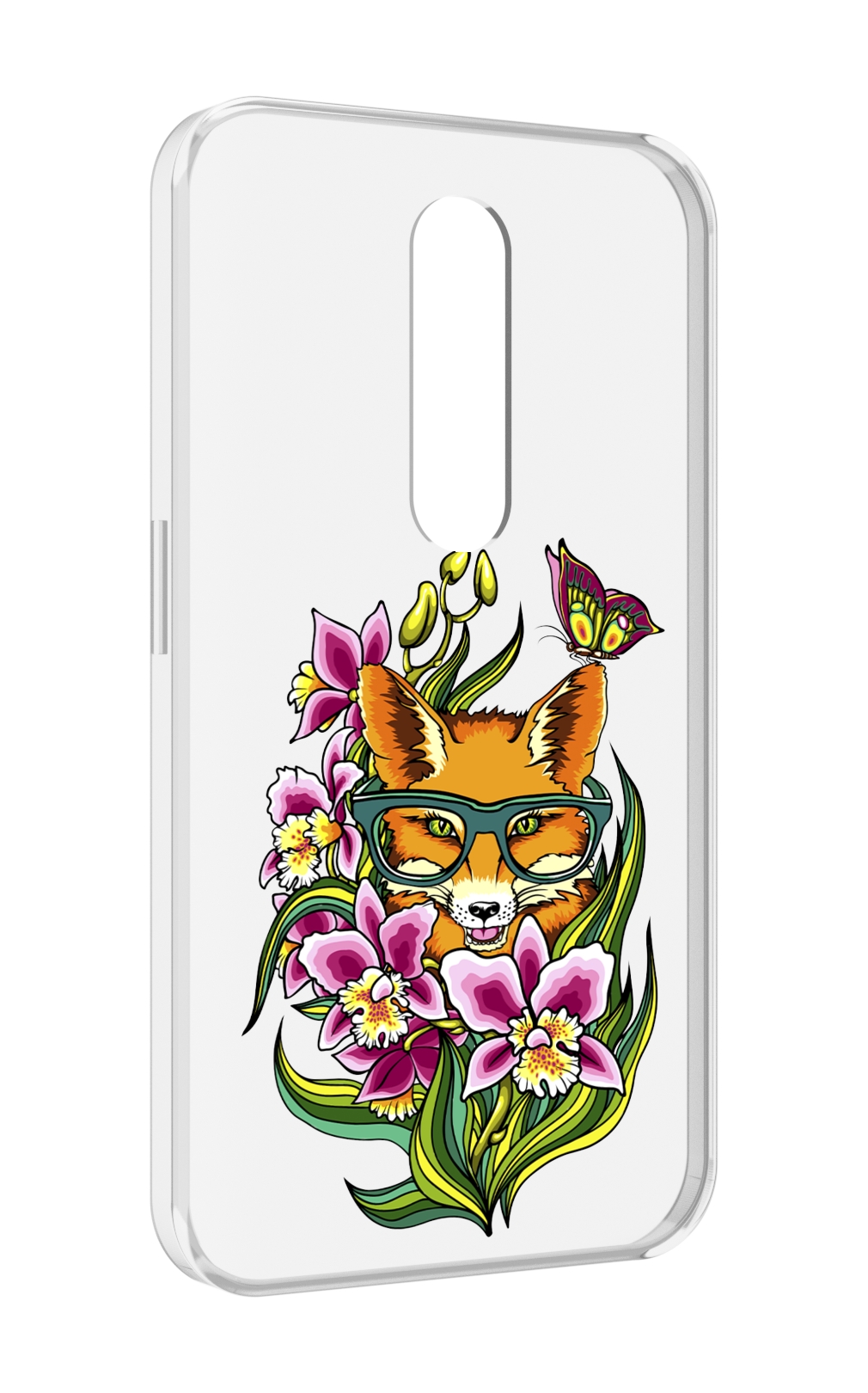 

Чехол MyPads Лиса в цветах для Motorola Moto X Force (XT1585 / XT1581), Прозрачный, Tocco