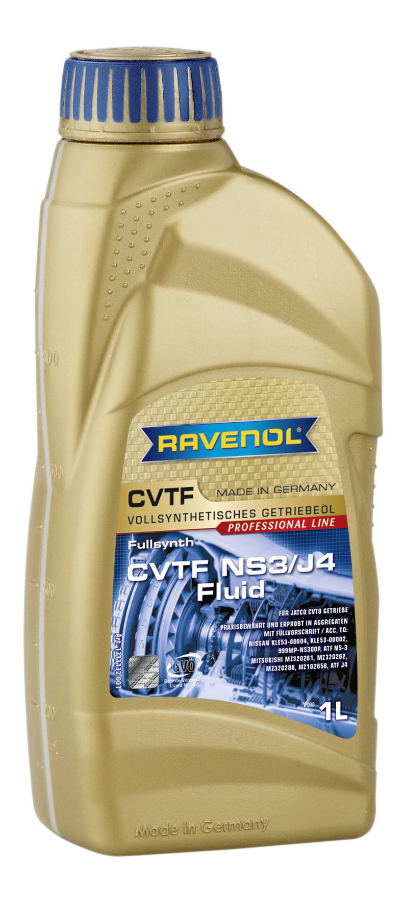 

Трансмиссионное масло RAVENOL 121113200101999 CVTF NS3/J4 Fluid