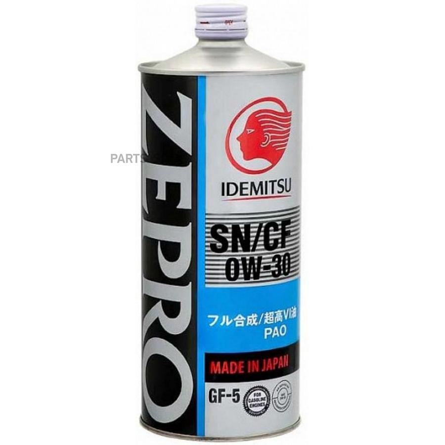 

Моторное масло Idemitsu Zepro Touring Pro F-S Sn/Cf 0w30 1л, 4252001