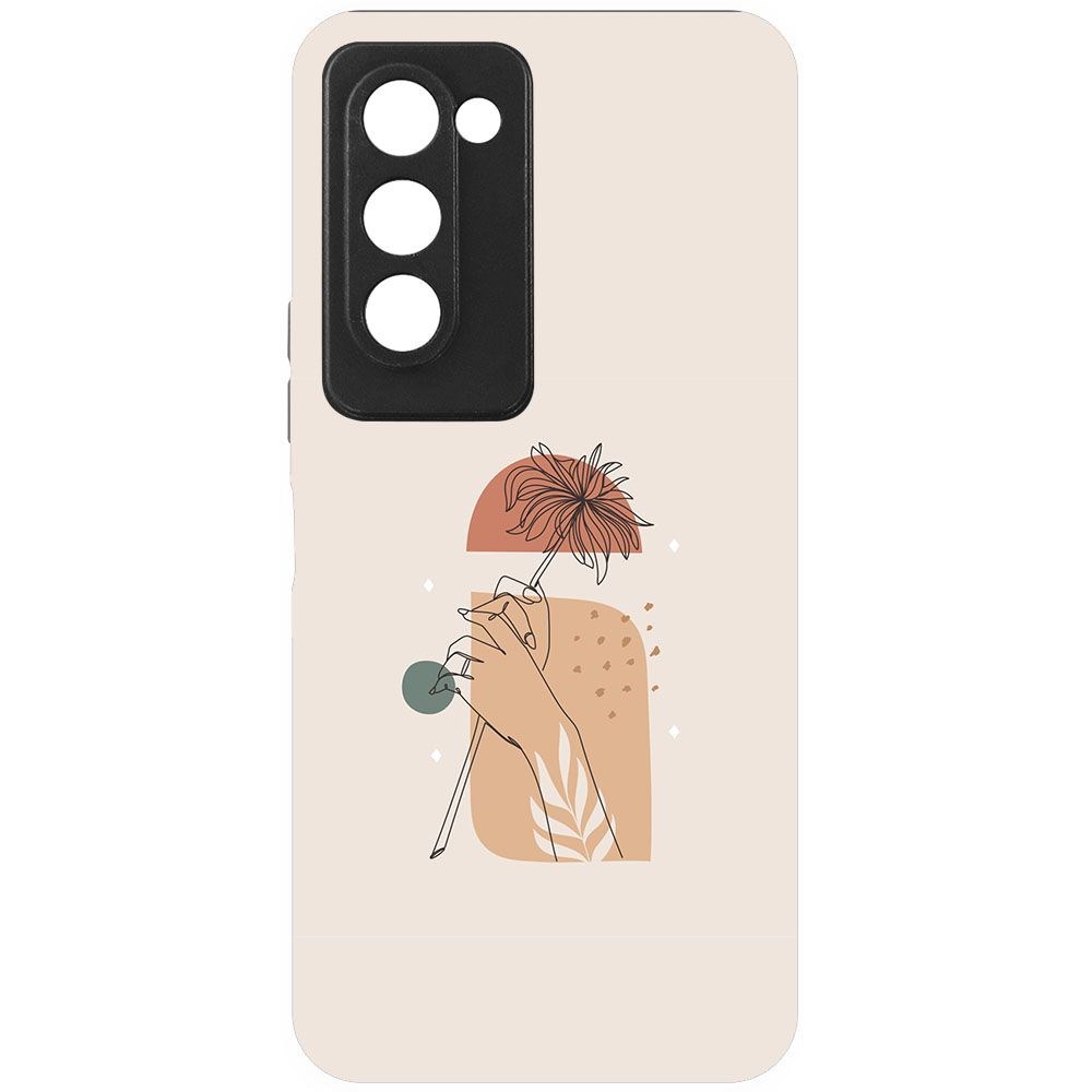 

Чехол-накладка Krutoff Soft Case Романтика для TECNO Camon 18 Premier черный