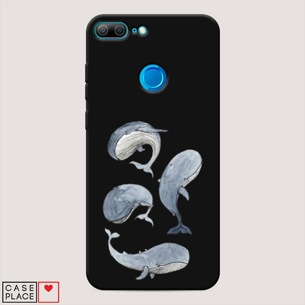 

Чехол Awog на Honor 9 Lite "Киты", Разноцветный, 64252-1