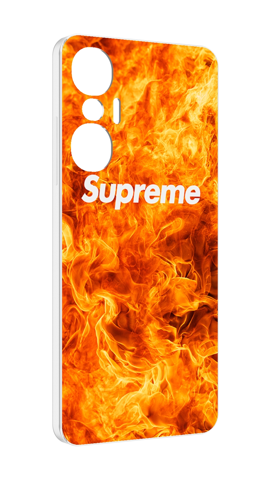 

Чехол MyPads пламя-пламенное суприм для Infinix Hot 20S противоударный, Tocco