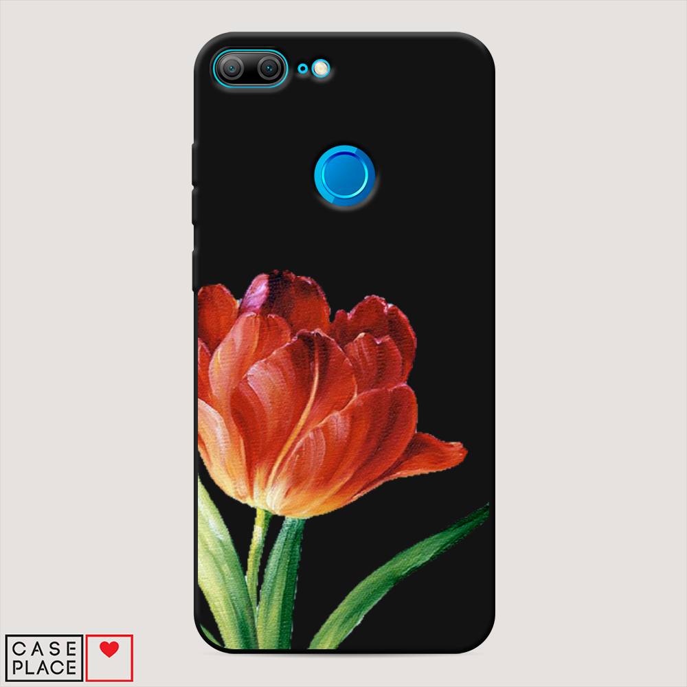 

Чехол Awog на Honor 9 Lite "Красный тюльпан", Разноцветный, 64252-1