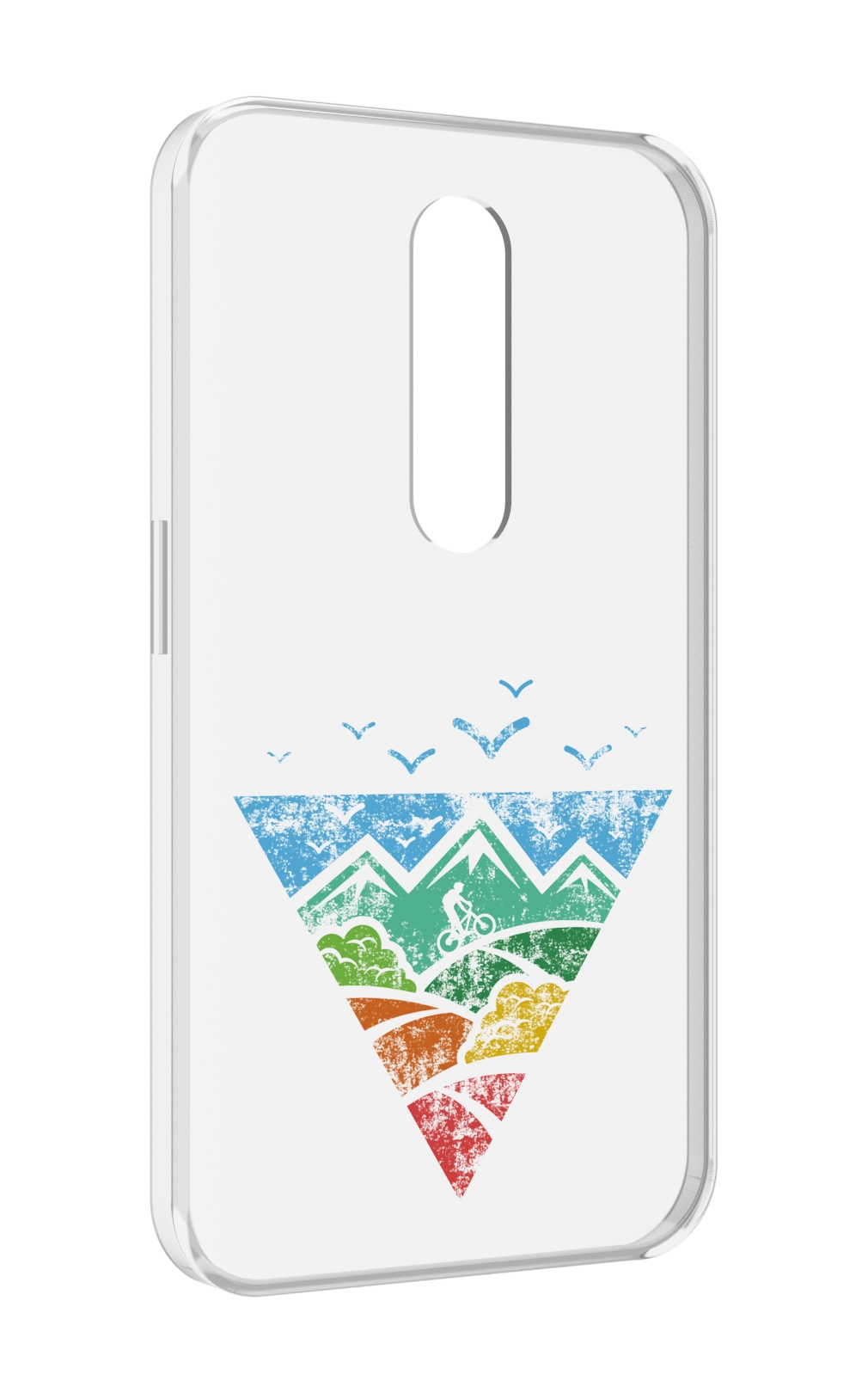 

Чехол MyPads Лес земля море чайки для Motorola Moto X Force (XT1585 / XT1581), Прозрачный, Tocco