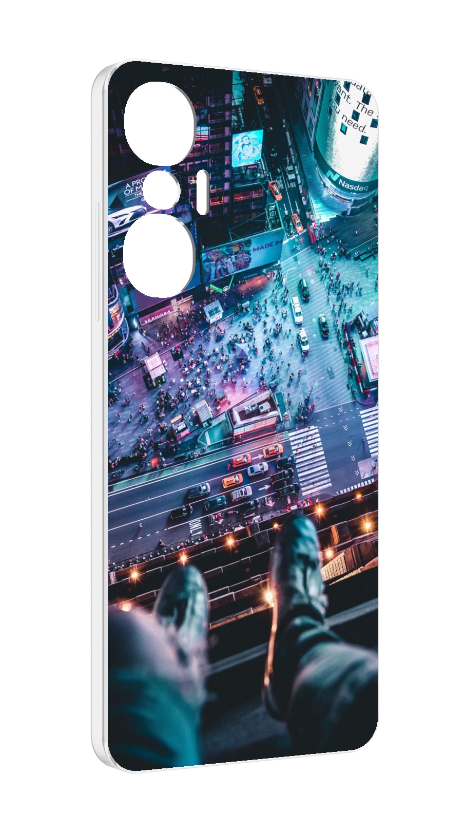 

Чехол MyPads парень на крыше для Infinix Hot 20S противоударный, Tocco