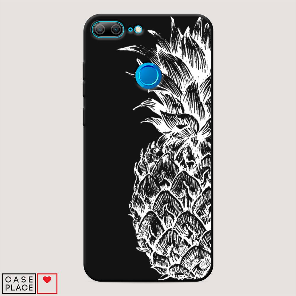 

Чехол Awog на Honor 9 Lite "Ананас графика белая", Разноцветный, 64252-1