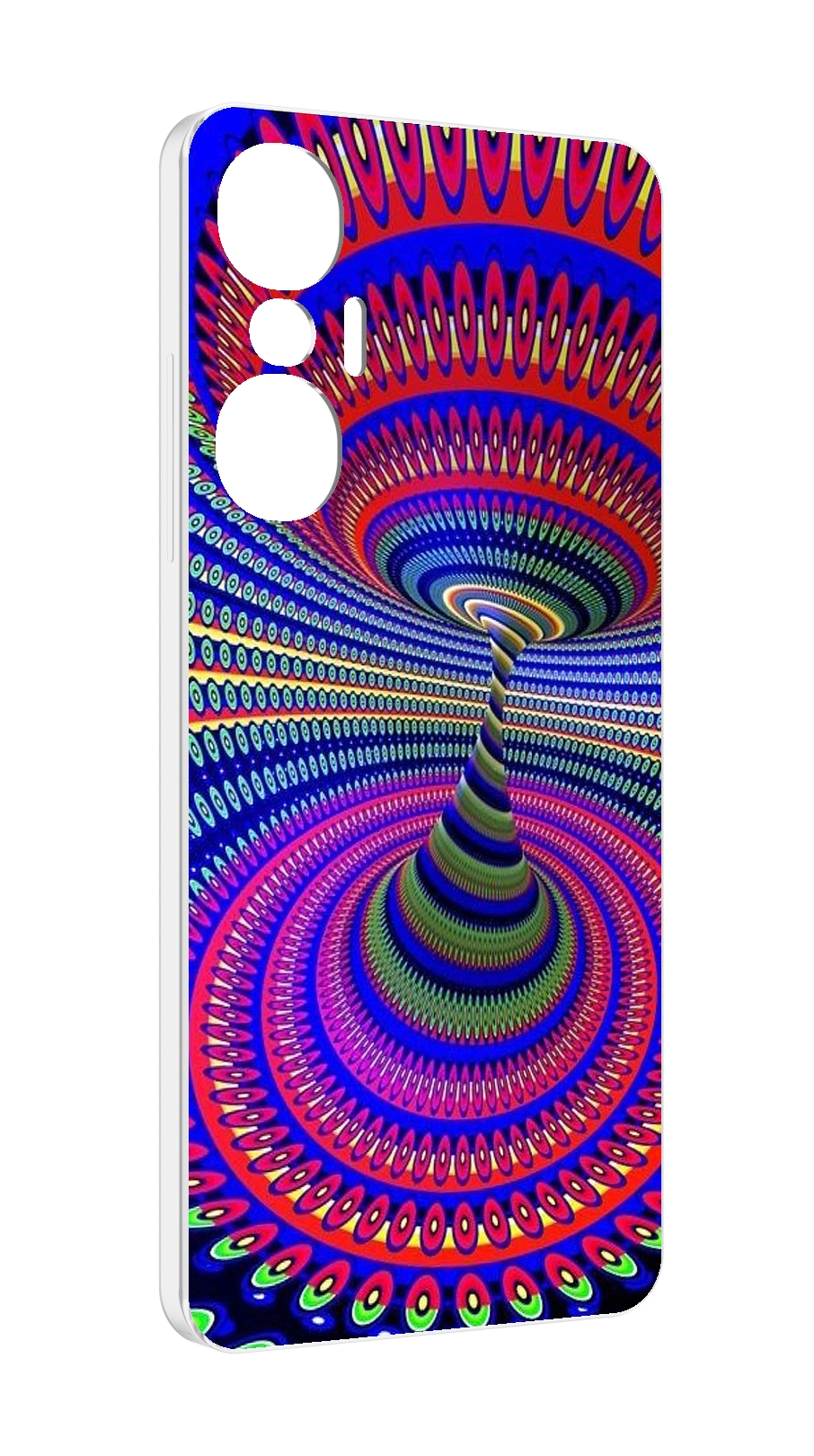 

Чехол MyPads оптическая иллюзия для Infinix Hot 20S противоударный, Tocco