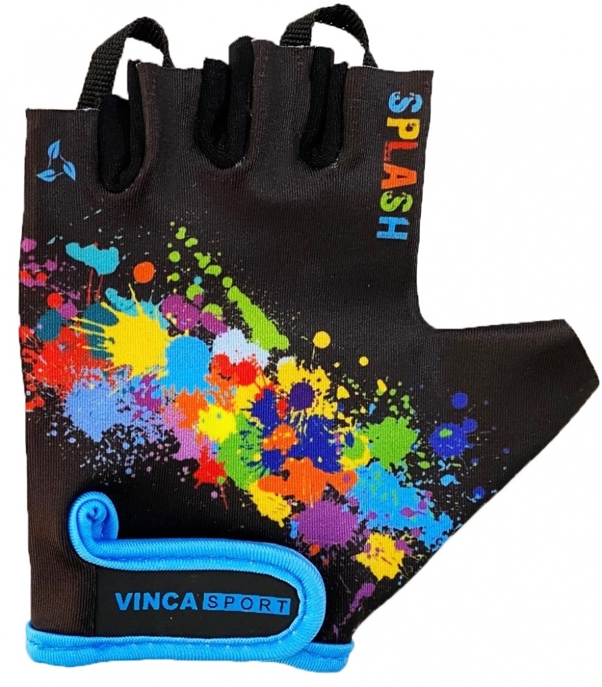 

Перчатки детские VINCA Splash черный (р.5)