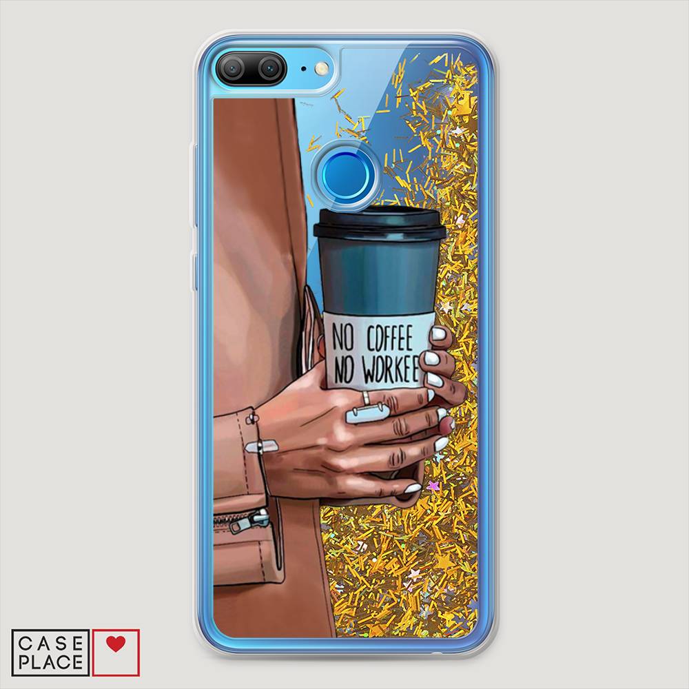 

Чехол Awog на Honor 9 Lite "No coffee", Разноцветный, 64290-1