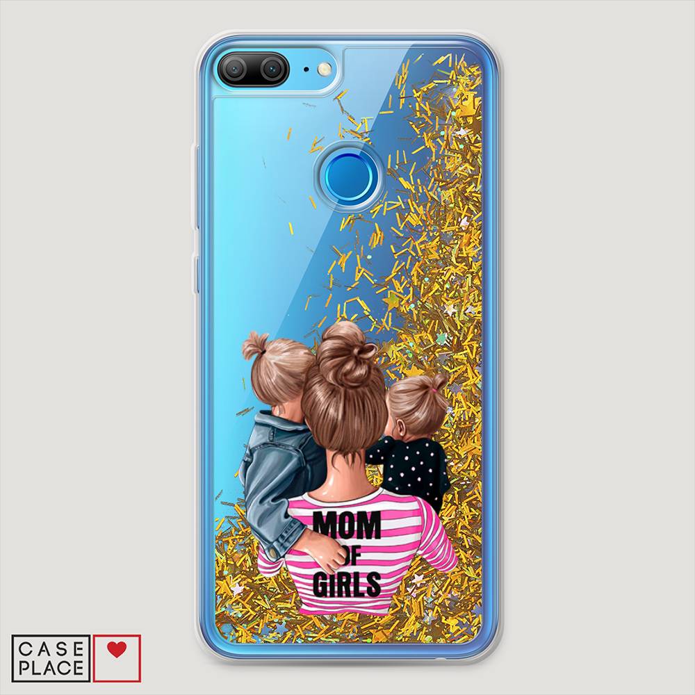 

Чехол Awog на Honor 9 Lite "Mom of Girls", Разноцветный, 64290-1