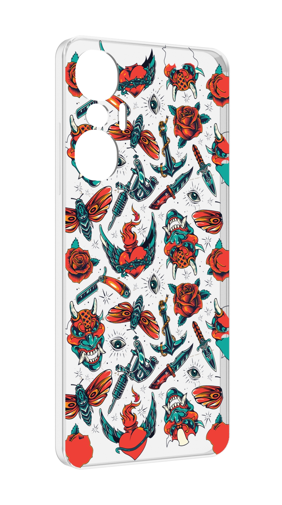 

Чехол MyPads олд-скул-пак для Infinix Hot 20S противоударный, Tocco
