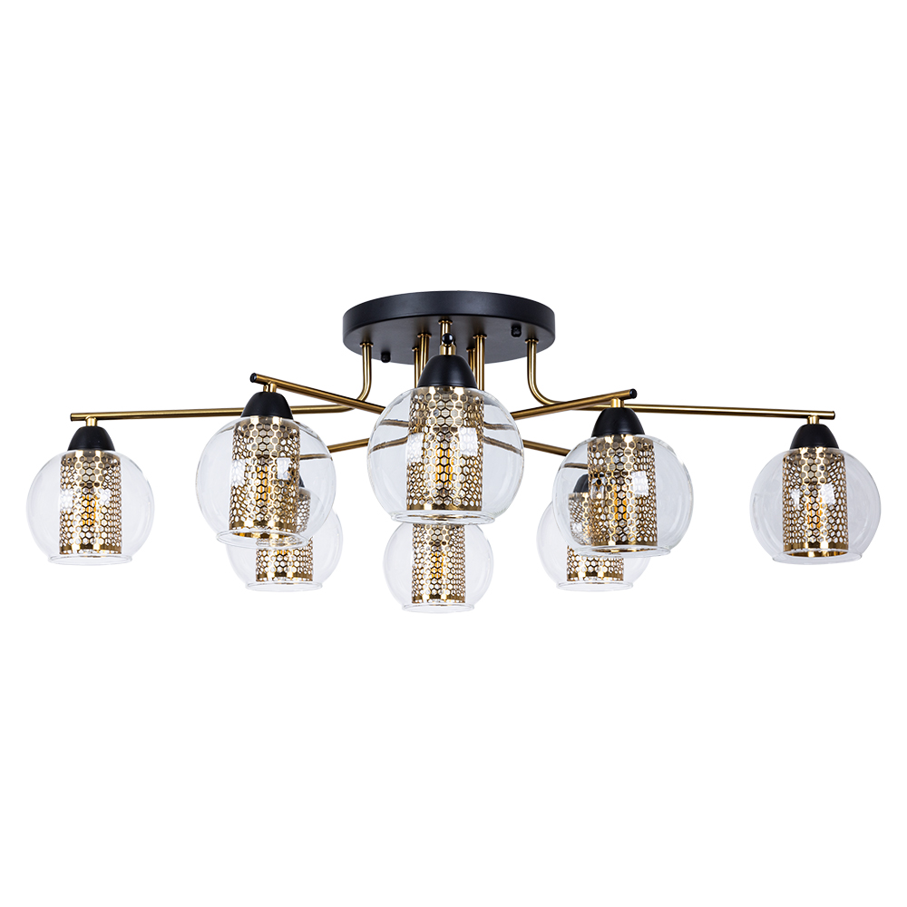 

Потолочная люстра Arte Lamp Manchester A7045PL-8BK, MANCHESTER