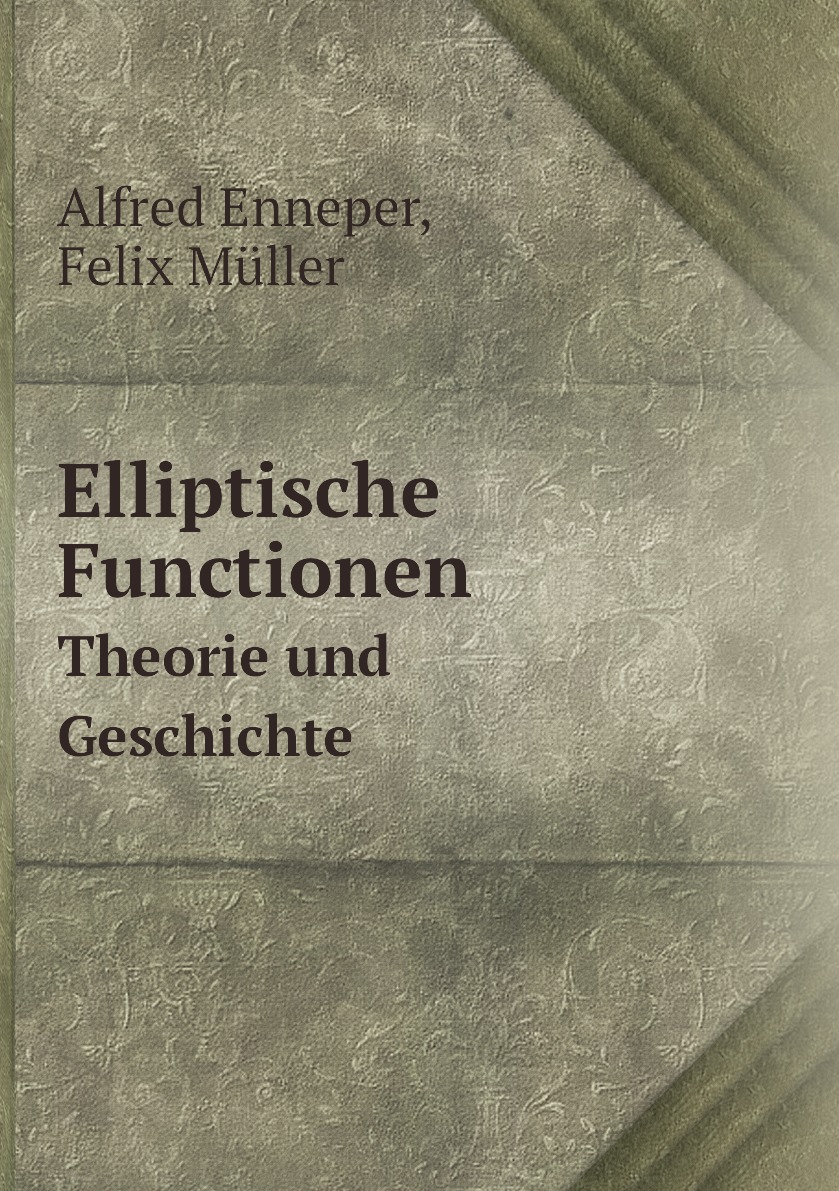 

Elliptische Functionen