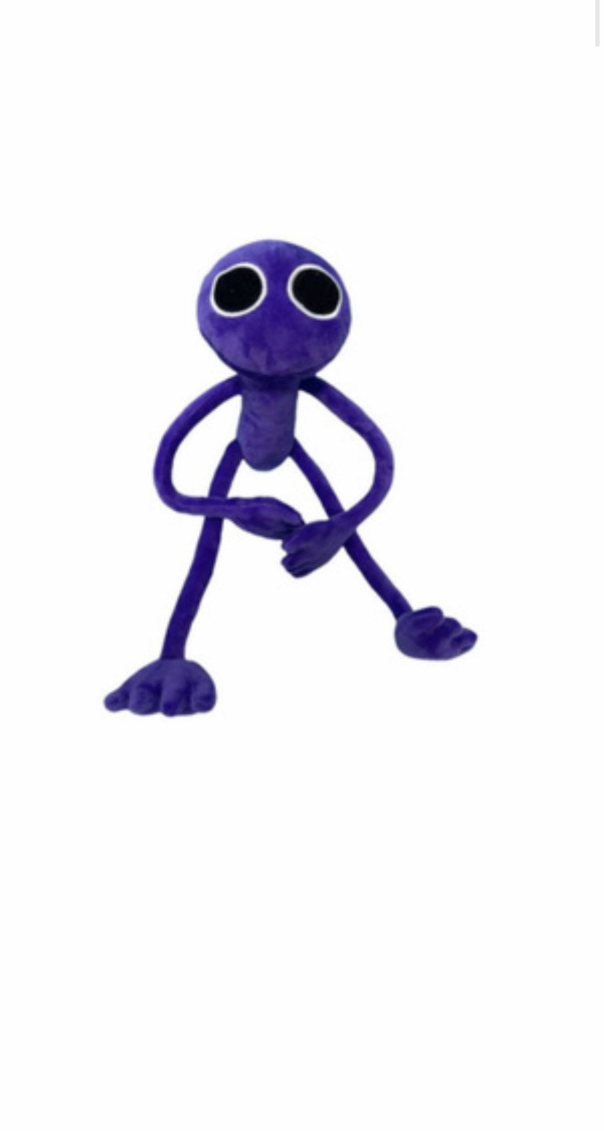 Мягкие игрушки Emily Радужные друзья, 40 см, фиолетовый, 77865 массажный развивающий коврик пазл ортодон камни мягкие фиолетовый 1 эл