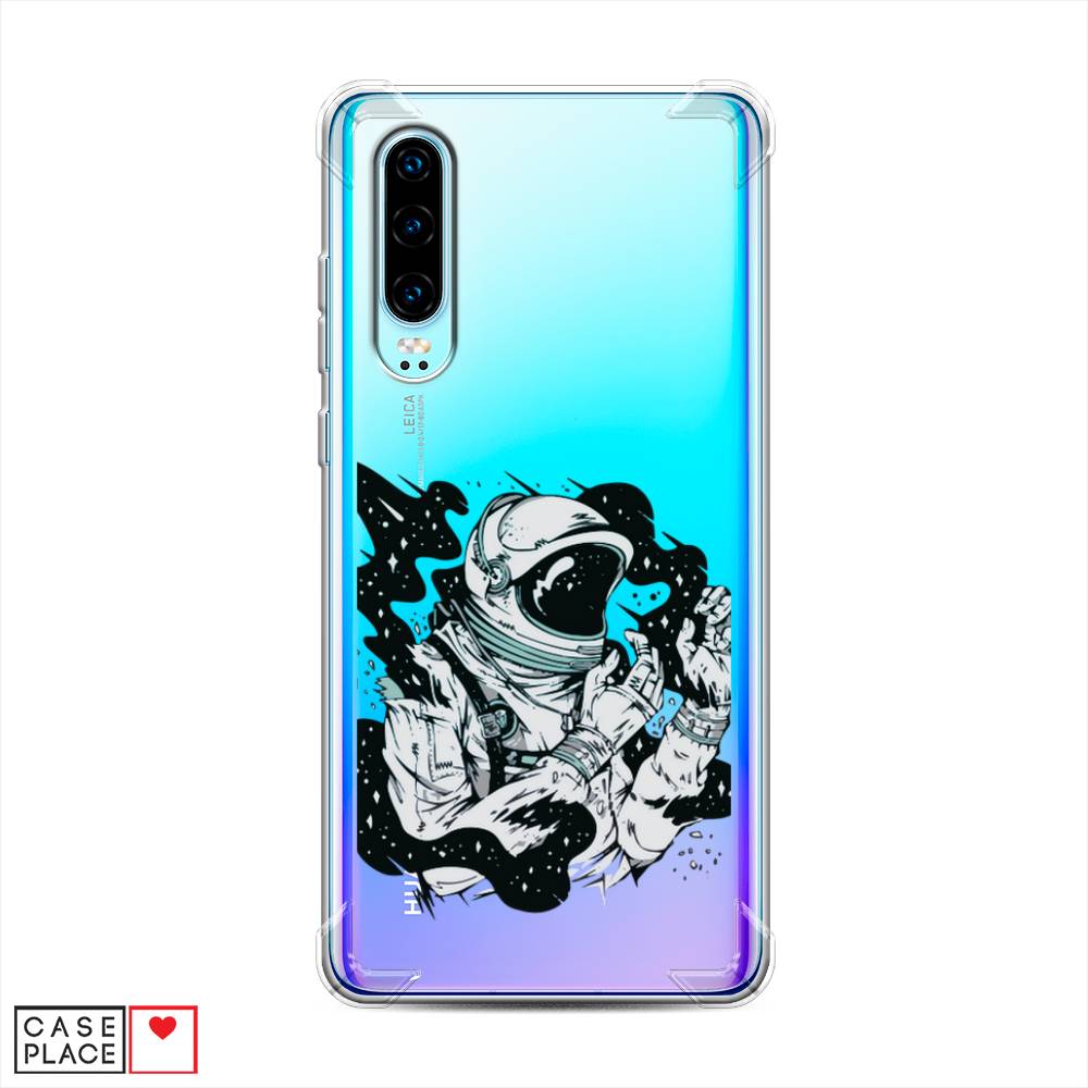 

Чехол Awog на Huawei P30 "Космонавт арт", Черный;белый;прозрачный, 68551-1