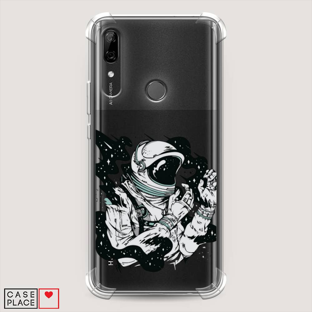 

Чехол Awog на Huawei P Smart Z "Космонавт арт", Черный;белый;прозрачный, 69451-1