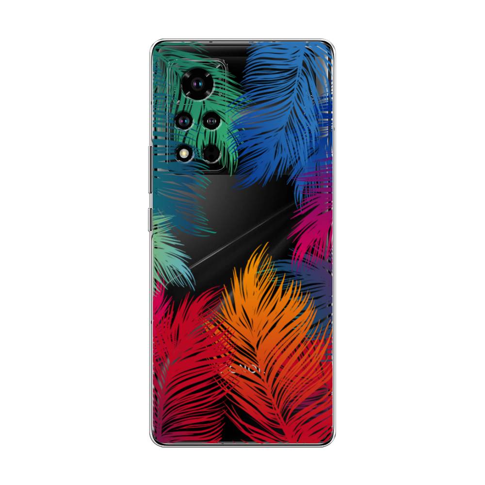

Чехол Awog "Рамка из перьев" для Honor V40