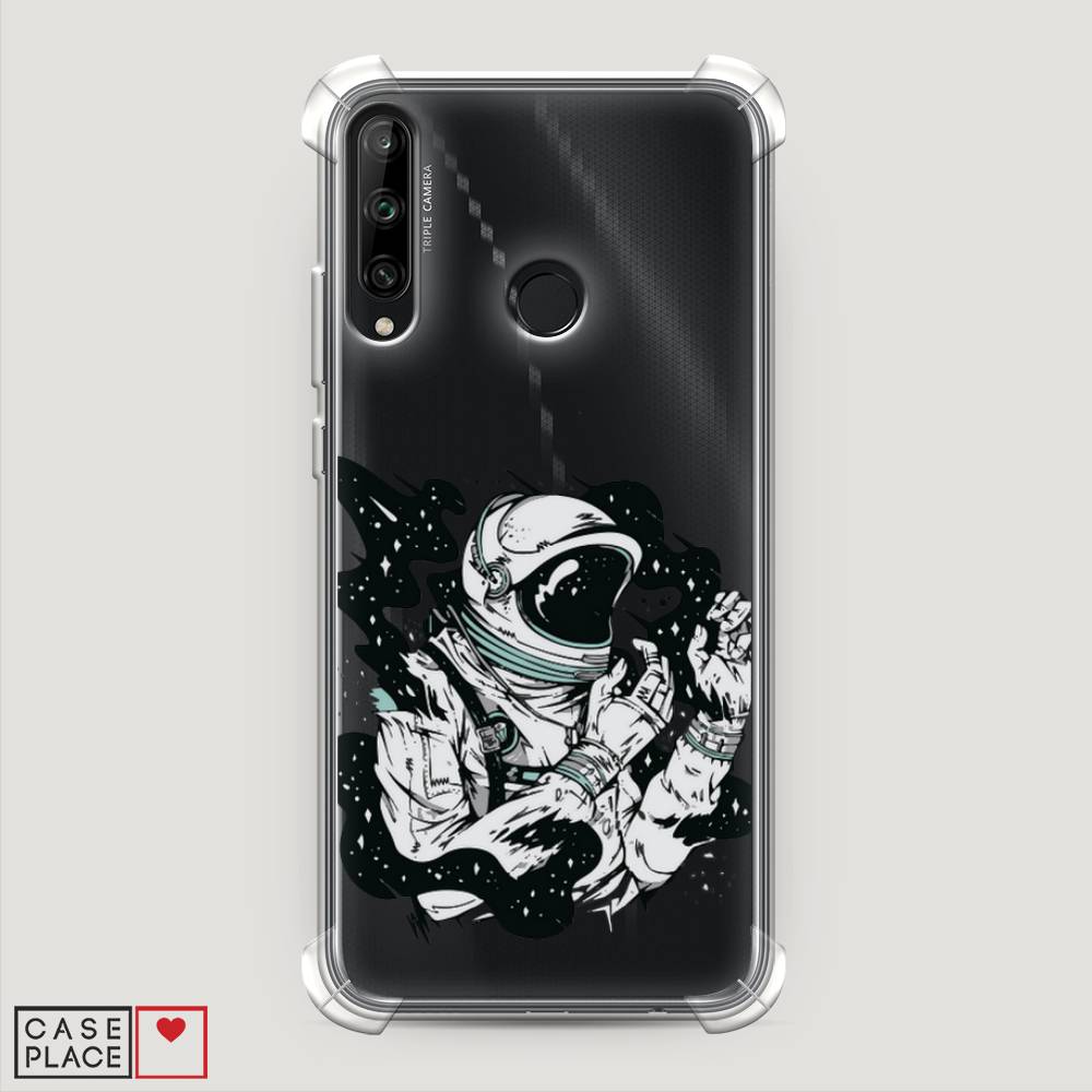 

Чехол Awog на Honor 9C "Космонавт арт", Черный;белый;прозрачный, 612551-1