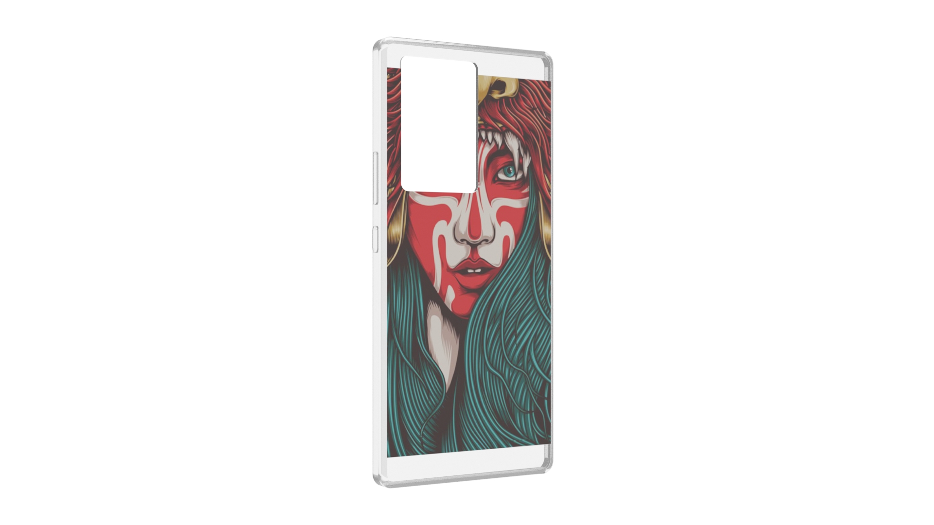 

Чехол MyPads девушка-в-маскировке для ZTE Nubia Z40 Pro, Прозрачный, Tocco