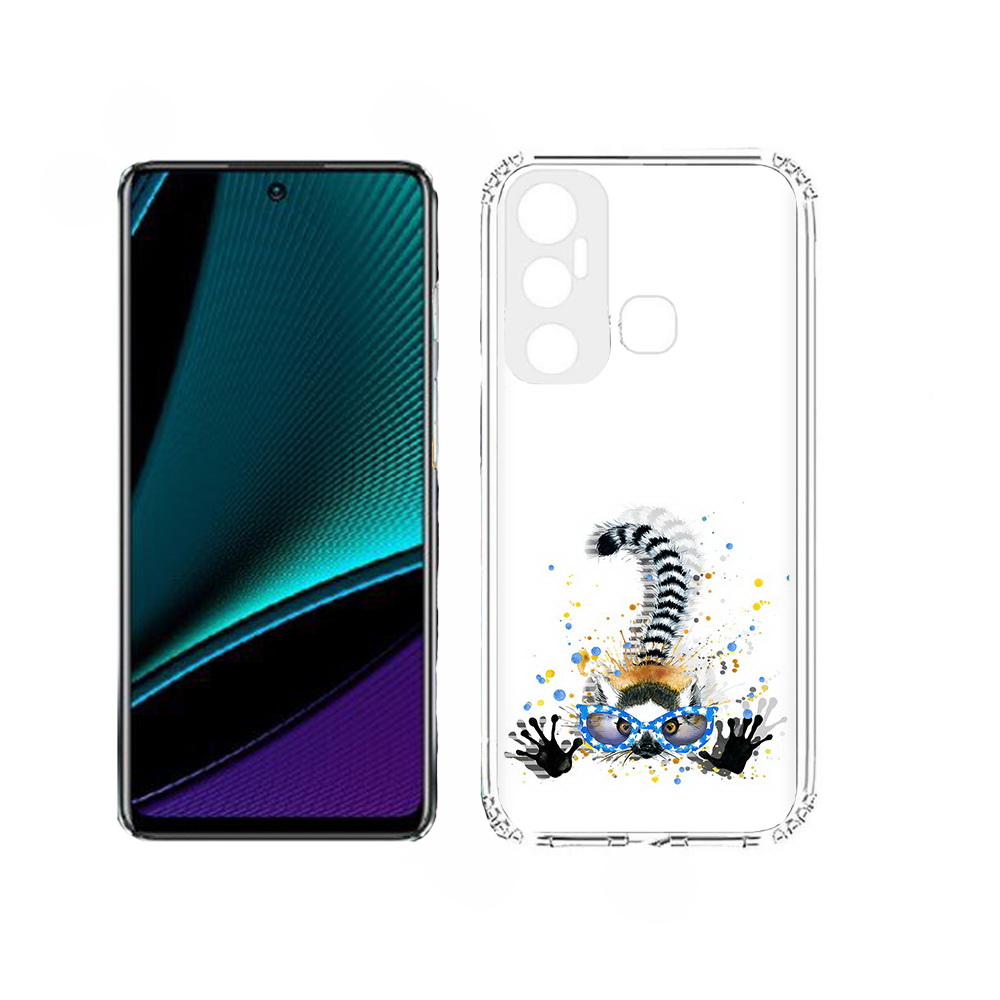

Чехол MyPads лямур для Infinix Hot 11, Прозрачный, Tocco