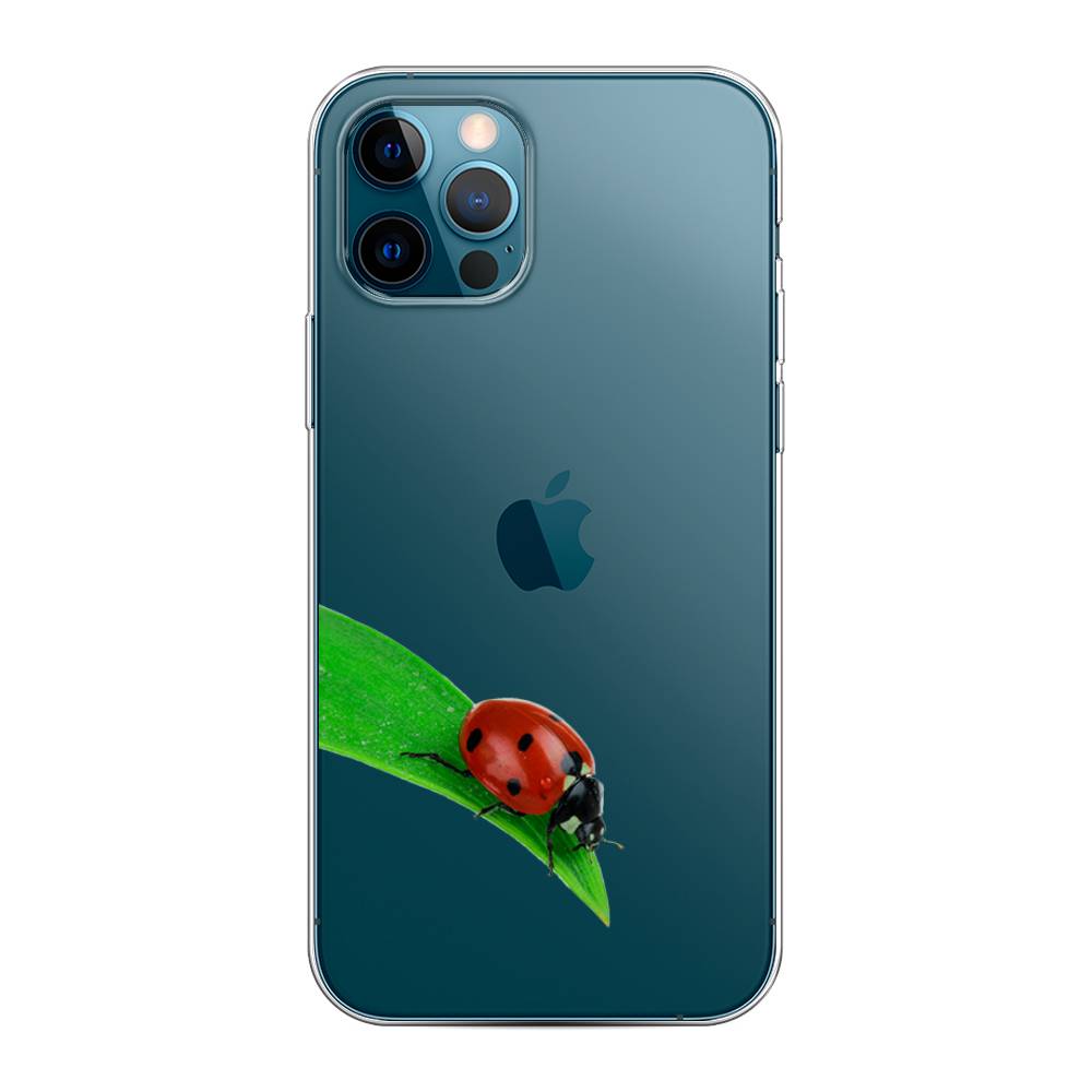 фото Силиконовый чехол "на счастье" на apple iphone 12 pro awog