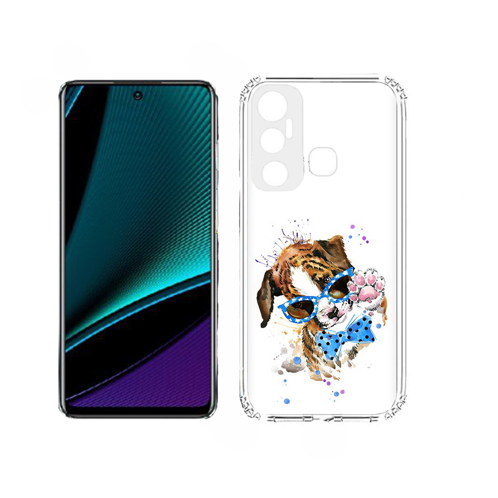 

Чехол MyPads лапочка для Infinix Hot 11, Прозрачный, Tocco