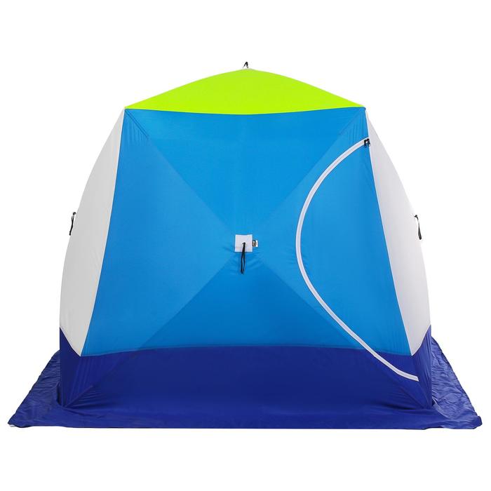 фото Палатка зимняя «стэк» куб 3-местная, трёхслойная