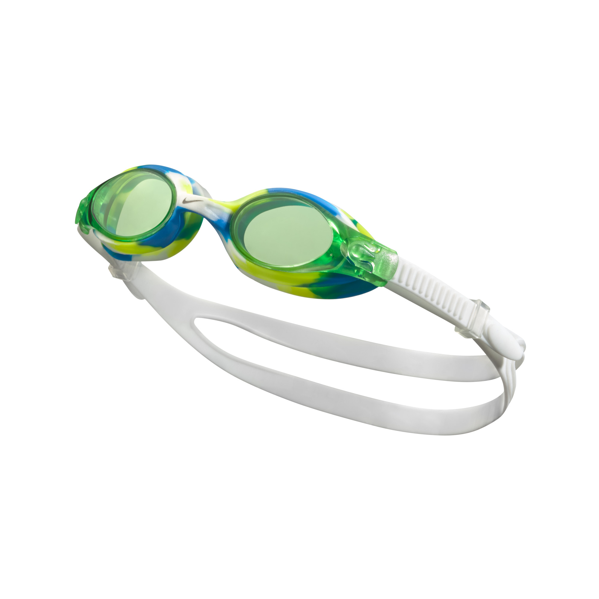 Очки для плавания детские Nike Swim Nike Lil' Swoosh Kids' Youth Goggle зеленый