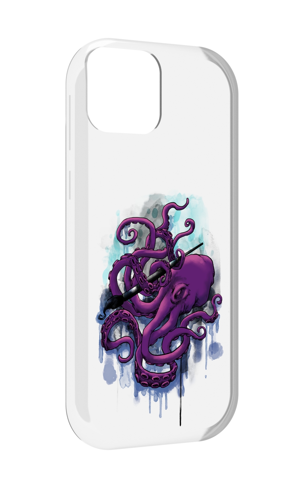 

Чехол MyPads фиолетовый осьминог для UleFone Note 6 / Note 6T / Note 6P, Прозрачный, Tocco