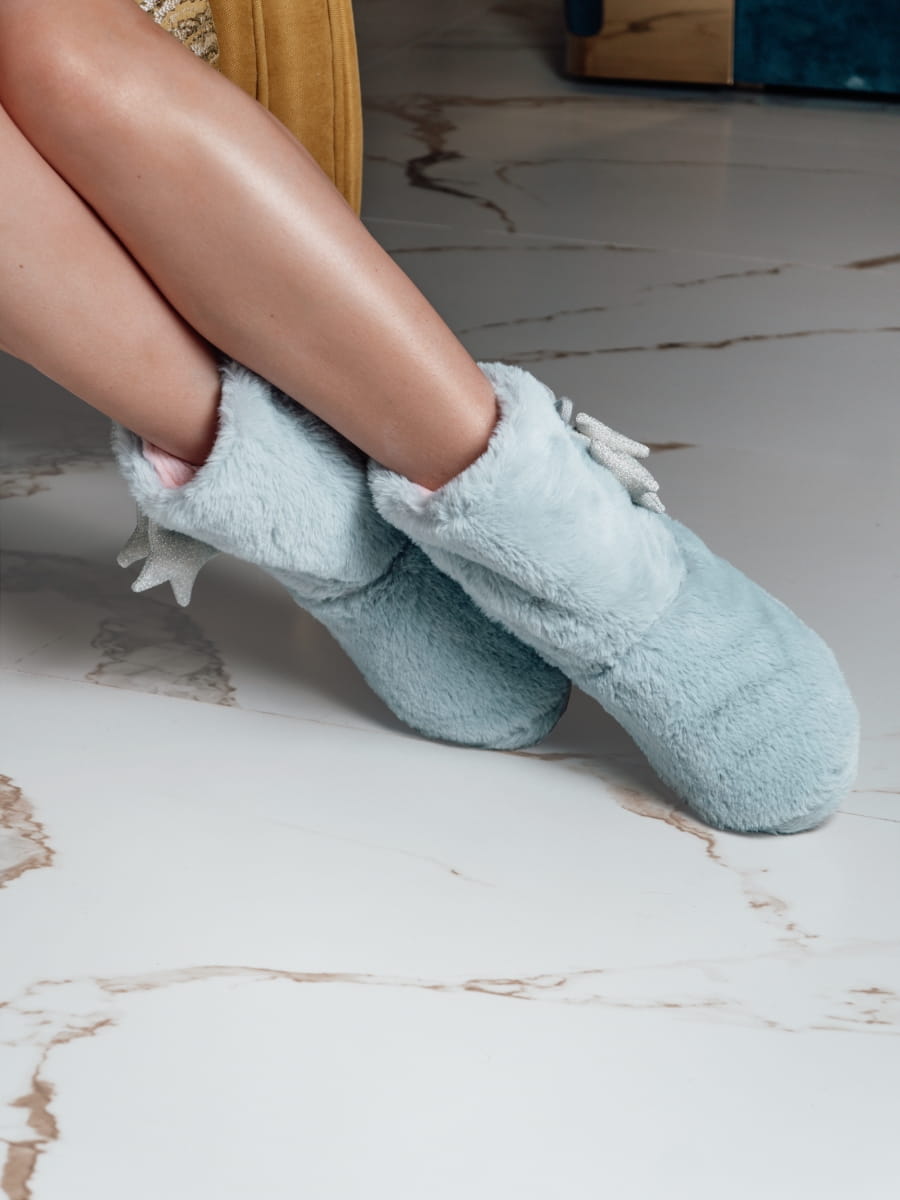 

Тапочки женские Arya Home Botie серые 38 RU, Botie