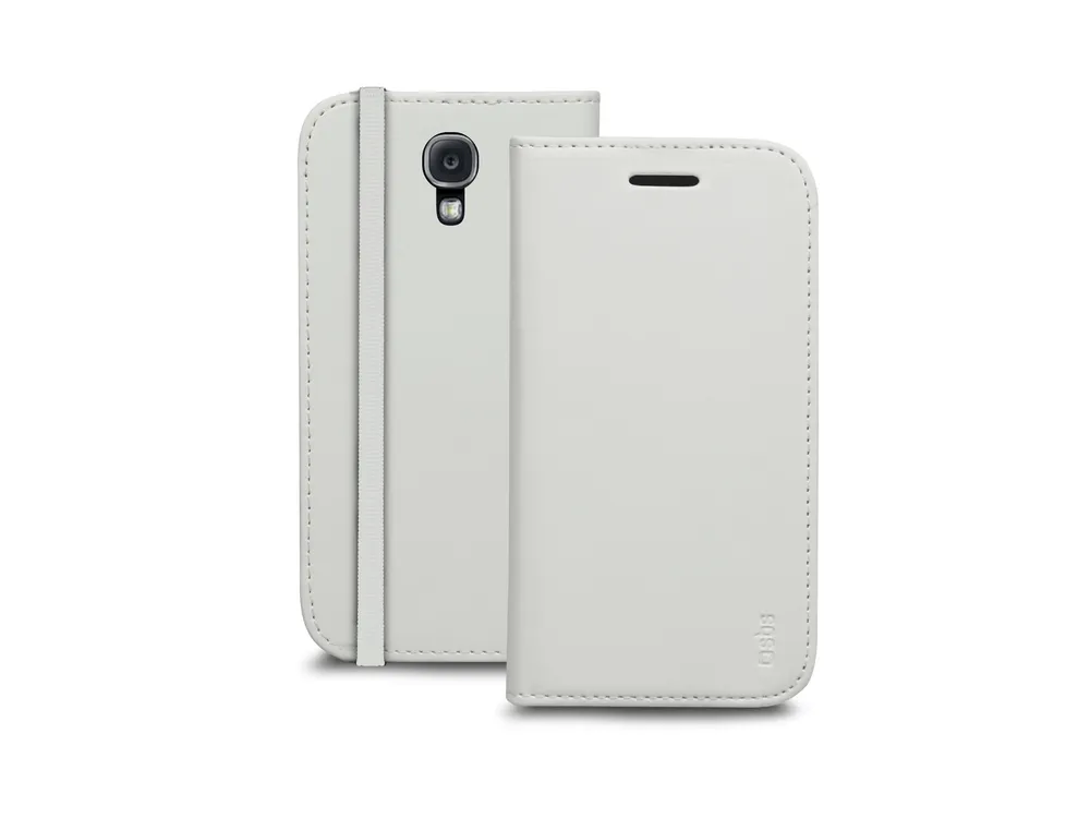 Чехол-книжка SBS для Samsung Galaxy S4 бежевый с карманом для пластиковых карт
