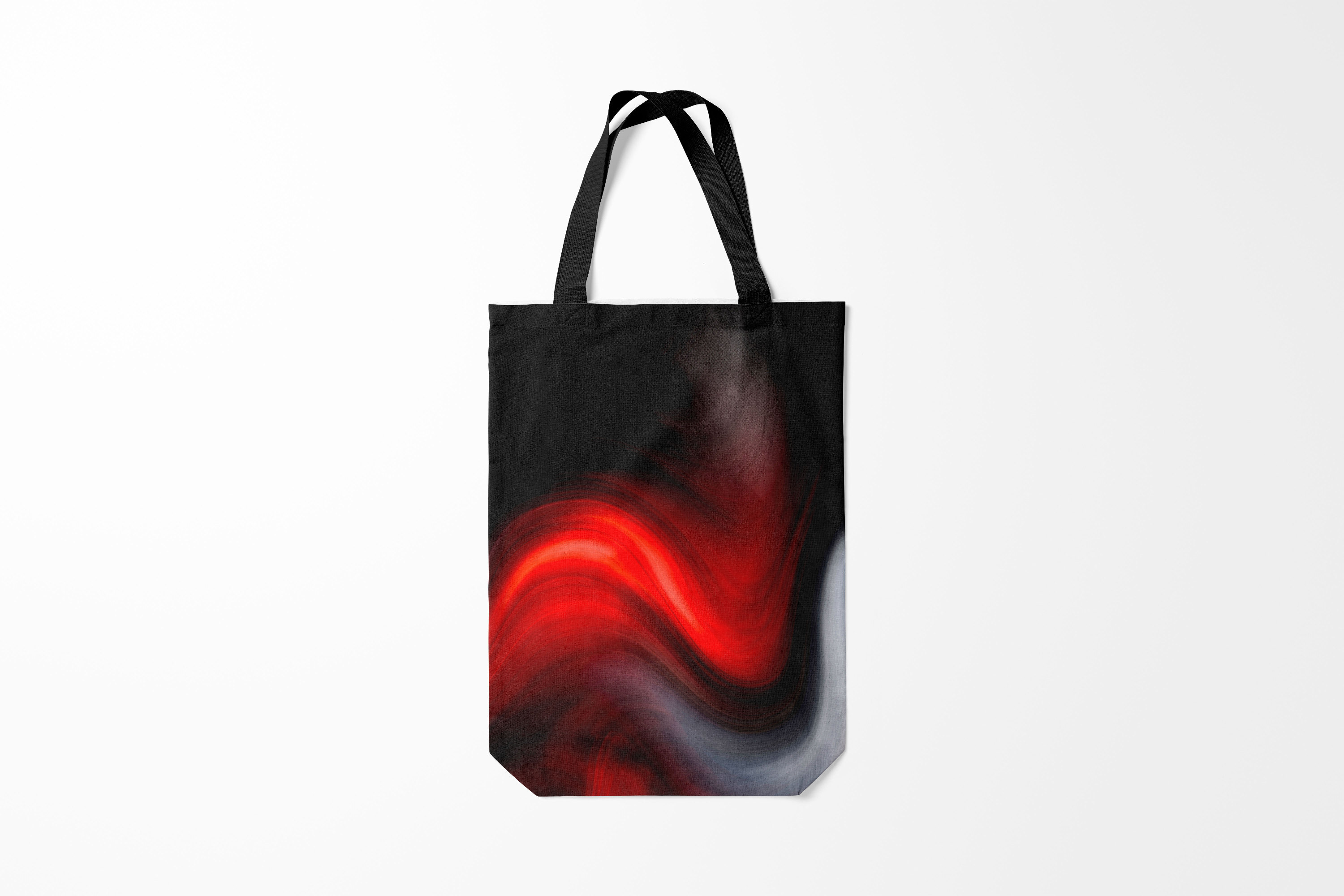 

Сумка шoппер унисекс Burnettie Абстракция BLACK RED WAVES, черный, Абстракция BLACK RED WAVES