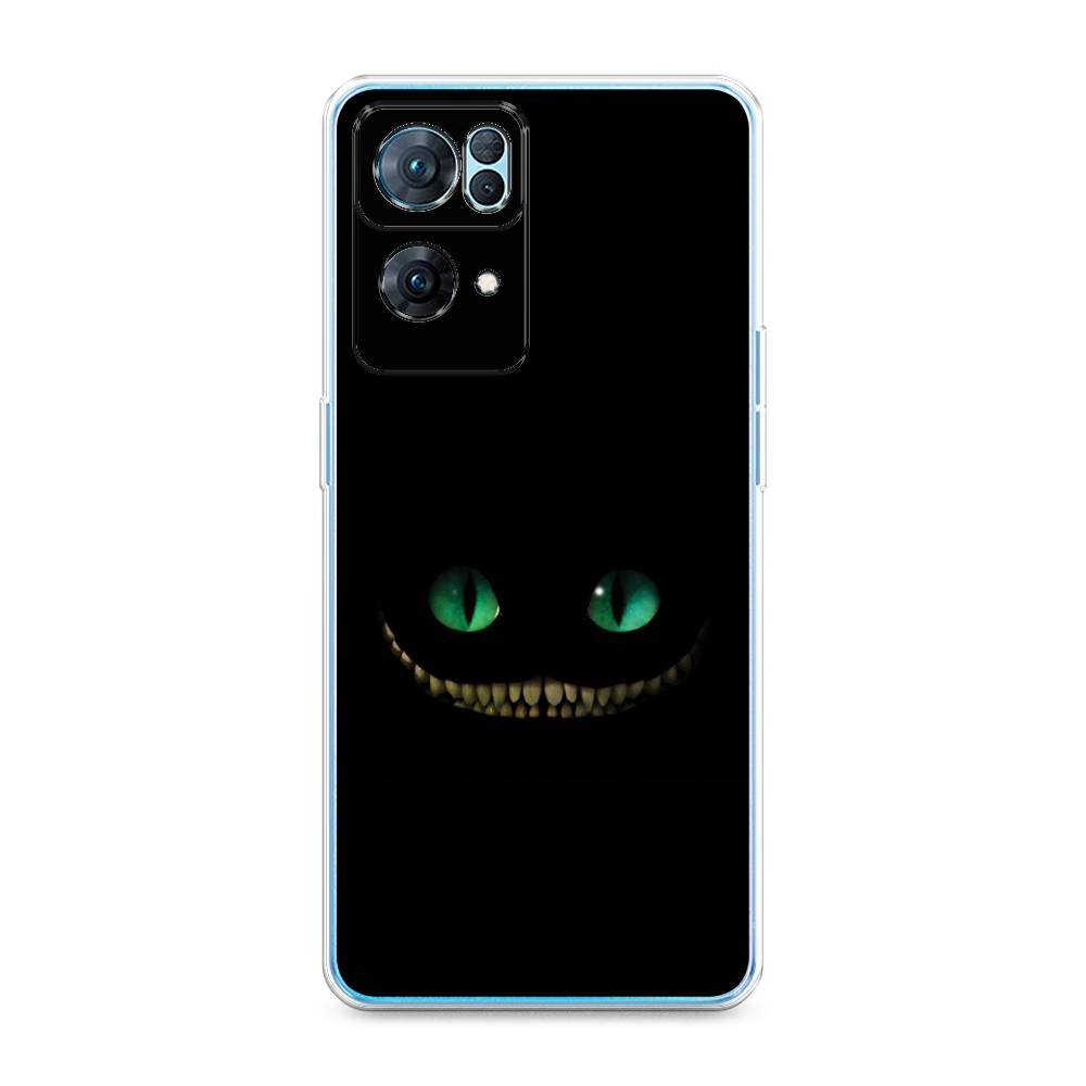 

Чехол Awog на Oppo Reno 7 Pro "Зеленоглазый чеширский кот", 258250-10
