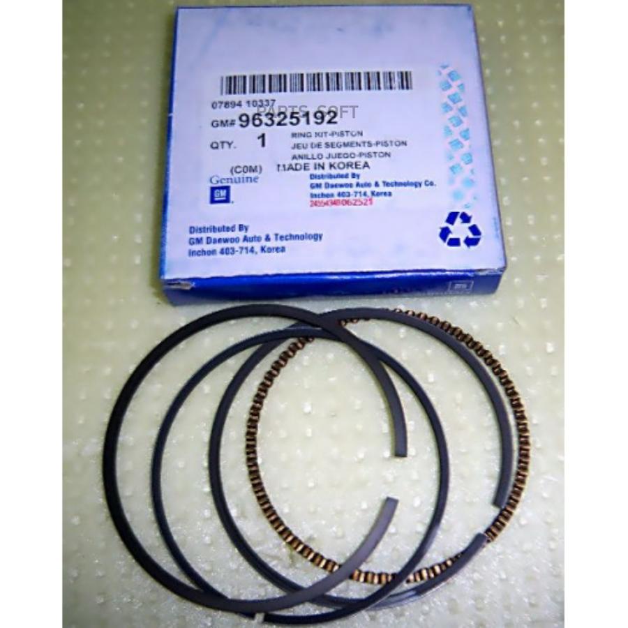 

Кольца Поршневые General Motors 96325192 GENERAL MOTORS арт. 96325192