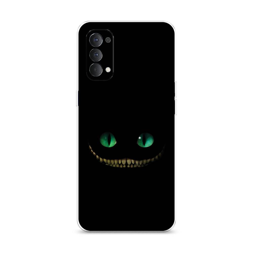 

Чехол Awog на Oppo Reno 4 4G "Зеленоглазый чеширский кот", Разноцветный, 259450-10