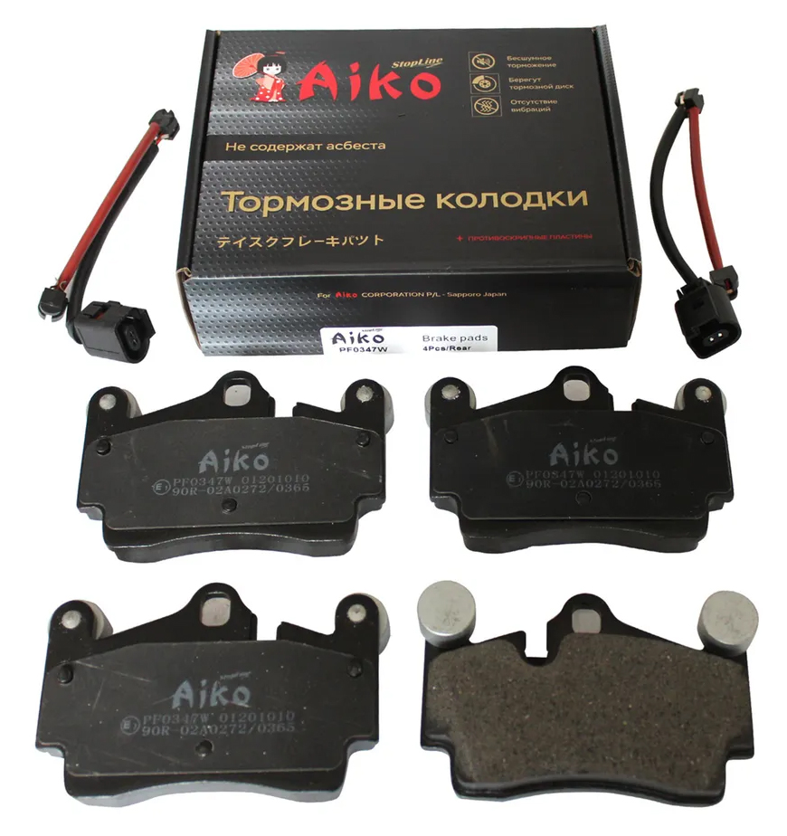 

Тормозные колодки AIKO задние для Audi Q7/Porsche Cayenne 2007- PF0347W