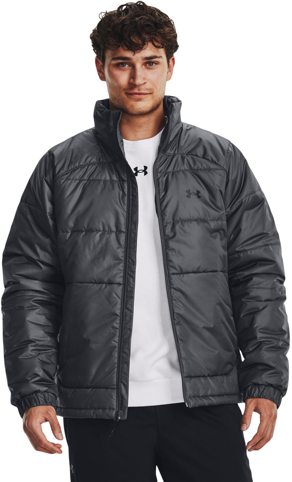 

Куртка мужская Under Armour 1380871-012 серая L, Серый, 1380871-012
