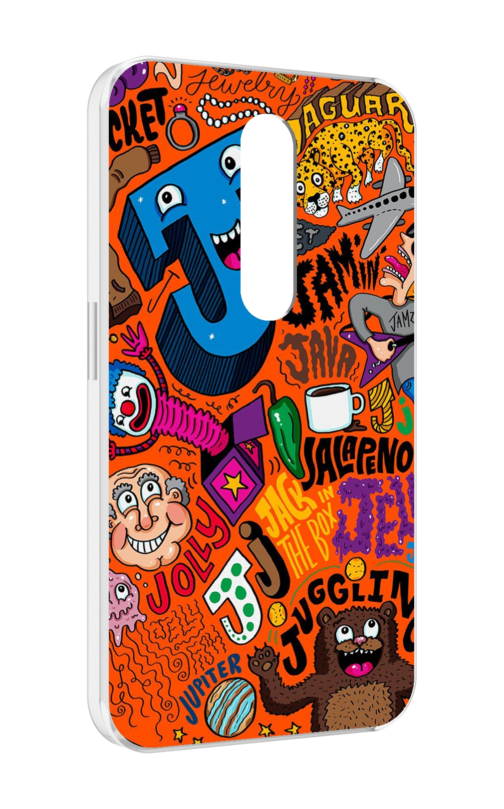

Чехол MyPads funky-decor для Motorola Moto X Force (XT1585 / XT1581), Прозрачный, Tocco