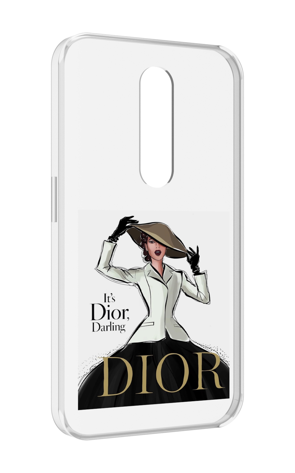 

Чехол MyPads drawings of sketches для Motorola Moto X Force (XT1585 / XT1581), Прозрачный, Tocco