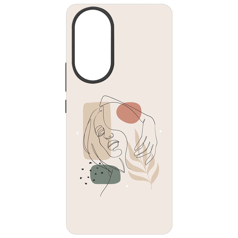 

Чехол-накладка Krutoff Soft Case Грациозность для Honor 50 черный