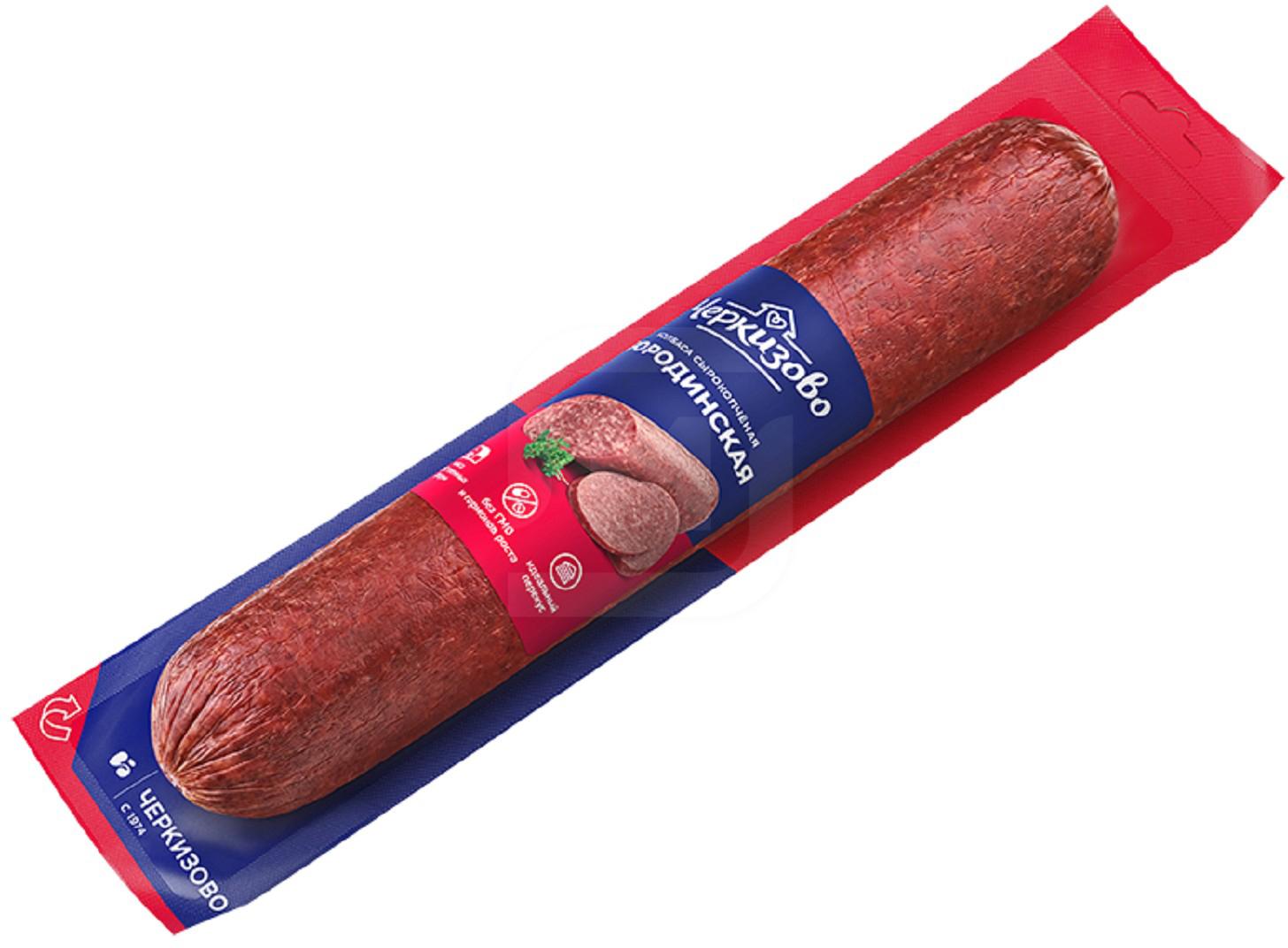 

Колбаса Черкизовский Бородинская сырокопченая +-1 кг
