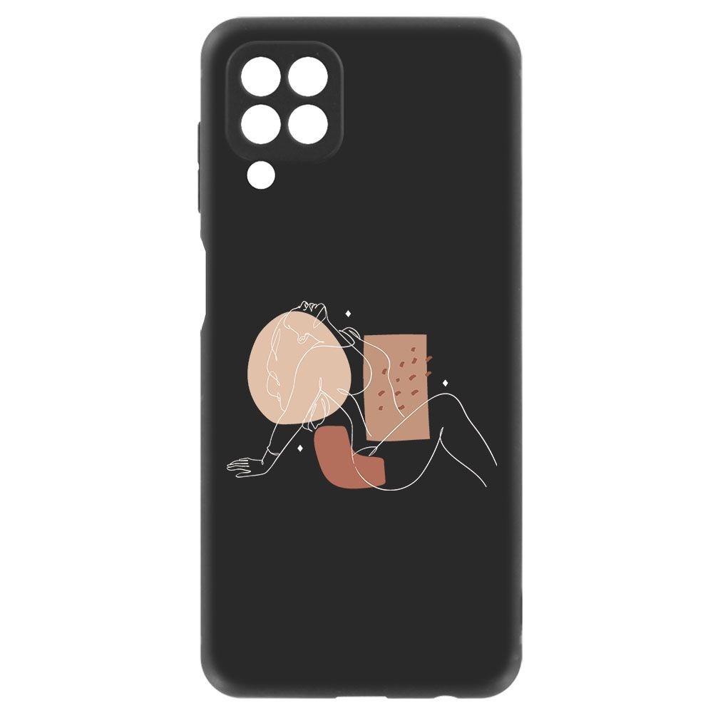 фото Чехол-накладка krutoff soft case чувственность для samsung galaxy m32 (m325) черный