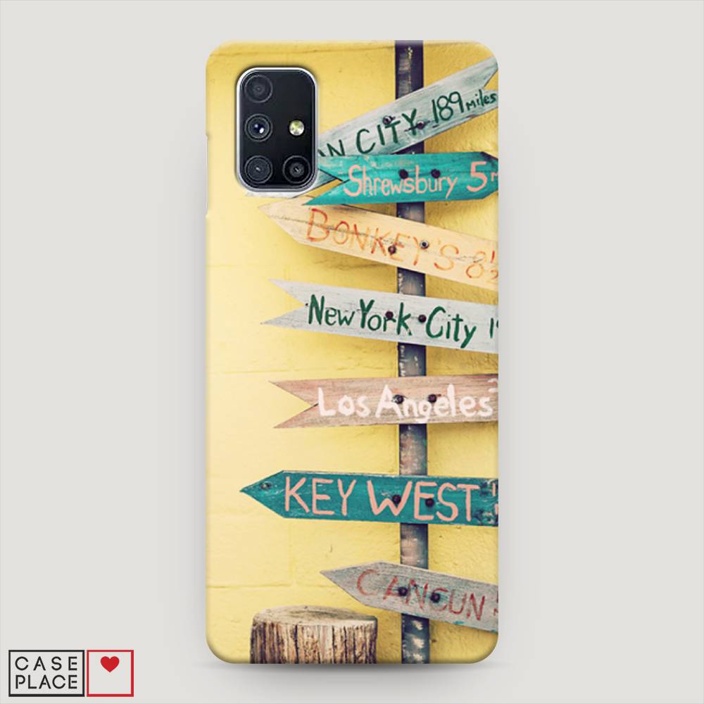 

Пластиковый чехол "Нулевой километр" на Samsung Galaxy M51, 2101520-3